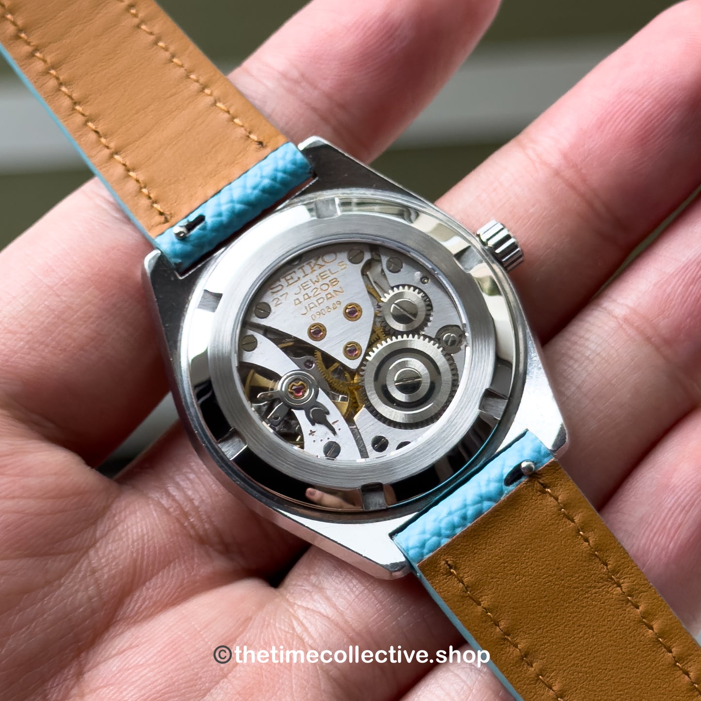 44GS 44KS Sapphire Exhibition Display CaseBack For Grand Seiko & King Seiko Skeleton